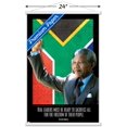 thumbnail image 3 of Nelson Mandela - Real Leader Wall Poster with Wooden Magnetic Frame, 22.375" x 34", 3 of 5
