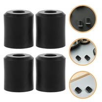 CIMAXIC 4Pcs Vertical Stand Rubber Snowboard Wall Mount for Ski Equipment Storage Display