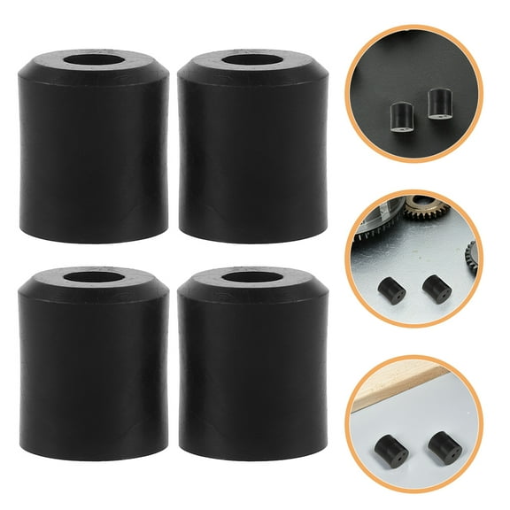 CIMAXIC 4Pcs Vertical Stand Rubber Snowboard Wall Mount for Ski Equipment Storage Display