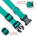 thumbnail image 4 of Minzimin 1Pcs Reflective Dog Collar with Buckle Adjustable Safety Nylon Collars for Small Medium Large Dogs, 4 of 7