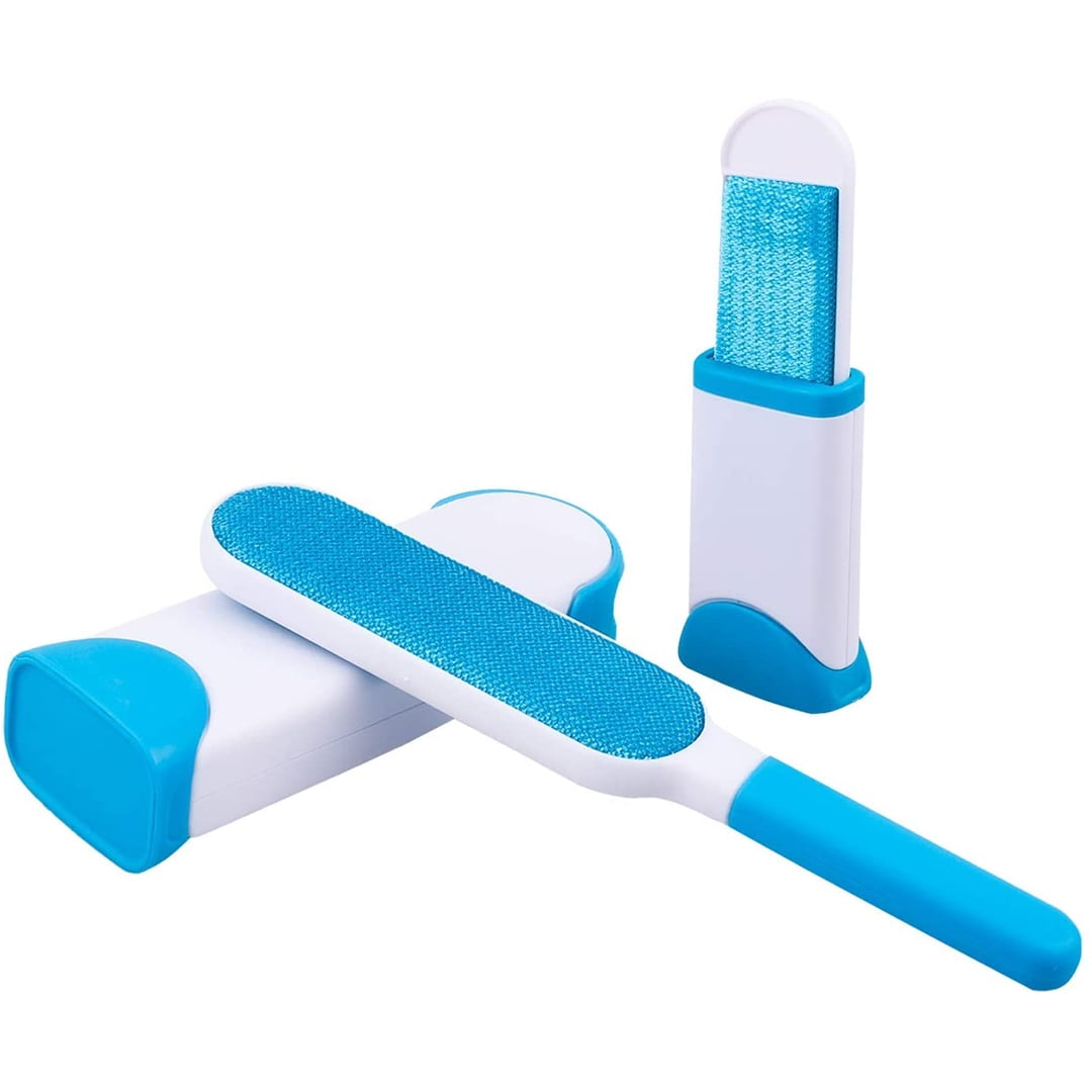 Pet Hair Remover Brush with Self Cleaning Base,DoubleSided Lint Brush
