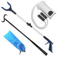 thumbnail image 1 of 5 in 1 Hip Knee Back Replacement Recovery Kit with 32" Foldable Reacher Grabber, Sock Aid, 35" Long Shoe Horn & Dressing Stick, Storage Bag, Portable Mobility Tools, 1 of 7