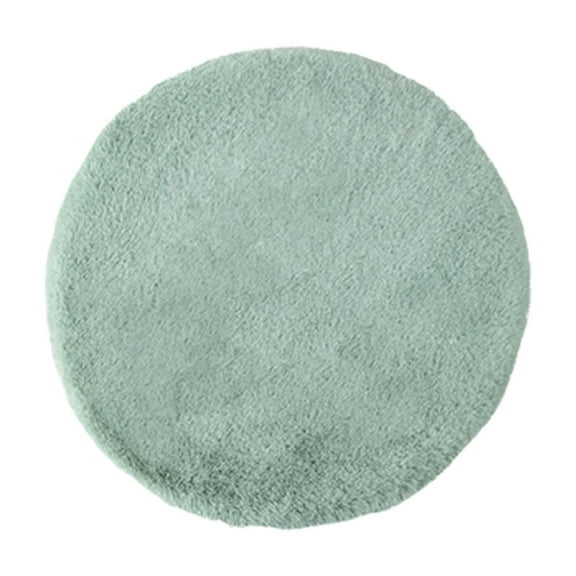 chaungfeng Round Plush Chair Cushions 17.7 Inch, Non Slip Thicken Soft Stool Seat Cushion Floor Cushion, All Weather Breathable Chair Pad, Kitchen, Home, Barstool Chair Pad, Washable