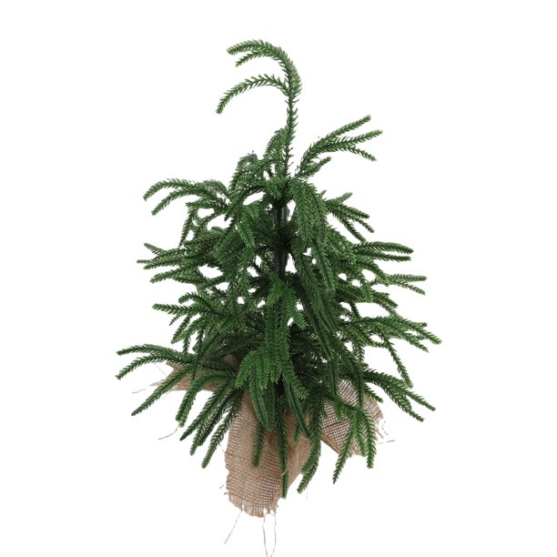 Árbol De Navidad Artificial, Mini Pino De Navidad Asamblea Rápida Y Almacenamiento Mini Xmas Pine Tree Taplap Centerpiec Para Casas Decoración De La Mesa De Comedor Interior