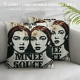 thumbnail image 3 of Cute Underground Miner Sister Pillowcase Funny Gift Idea for Sibling Gag Inspiring Joke The Best and Even Better Pillow Cover Case, 3 of 5