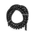 thumbnail image 4 of Tignapoo 8mm x 2M Spiral Cable Wrap Tube, Wire Organizer, PP Cable Protector, Black/Red/Blue/White/Yellow Options, 4 of 6