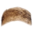 thumbnail image 3 of opvise Women Headband Slid Color All Match Faux Fur Thickened Turban Wide Hat for Skiing 7, 3 of 8