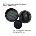 thumbnail image 3 of Chef's Artisanal Stuffed Burger Press Kit, 3 In 1 Patty Molds For Customizable Burgers, Quick Preparation, Ergonomic Design, Non-Stick Surface Ensures Easy Release, Includes 100, 3 of 5