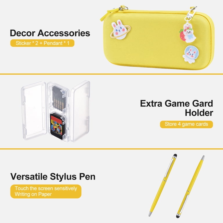 Switch Lite Case, 17 in 1 Switch Lite Accessories Bundle with Lite