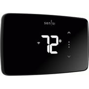Open Box Emerson Sensi Lite Smart Thermostat, Programmable Wi-Fi, Energy Star Certified, Black, ST25WMT