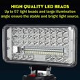 thumbnail image 3 of Lámpara LED de 18 V, linterna de trabajo BL1430 BL1830, lámpara de trabajo con USB para exteriores, iluminación para acampar, para batería de litio Makita de 18 V, 4 pulgadas, 3 of 5