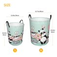 thumbnail image 6 of Laundry Basket, Cute Panda (2) Waterproof Laundry Hamper With Padded Handles, Clothes Hamper For Laundry, Bedroom, Dorm, Towels, Laundry Bin Easy Storage, 6 of 8