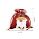 thumbnail image 3 of Bolsas navideñas con cordón, campana, Papá Noel, muñeco de nieve, bolsa de almacenamiento, puerta, media de dulces, gran capacidad, bolso de Kits de decoración para fiestas Muñeco de nieve Inteprter HA070781-02, 3 of 6
