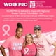 thumbnail image 2 of Navaja multiusos plegable WORKPRO rosa con 10 cuchillas y cinta rosa, 2 of 8