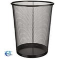 thumbnail image 2 of Wastepaper Baskets | Stainless Steel Trash Cans | Office Garbage Boxes | Metal Grid | 28 X 26 Cm | 12 L | 2 Units, 2 of 6