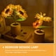 thumbnail image 3 of Lámpara LED de girasol simulada para dormitorio, lámpara decorativa de noche, luz cálida, 3 of 5