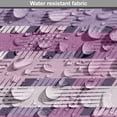 thumbnail image 5 of Colorful Dog Crate Cover, Abstract Geometric Motifs with Hatched Style in Purple Pink Tones, Easy to Use Pet Kennel Cover for Dogs, 35" x 23" x 27", Pale Mauve and Pale Fuchsia, by Ambesonne, 5 of 6