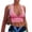 Pink, variant on Women's Tank Tops Camisole V-Neck Back Out Tight Sleeveless Exposed Umbilical Cord Undershirt