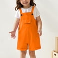 thumbnail image 5 of Wxirdiow Baby Boy Summer Clothes Newborn Baby Boy Outfit Embroidered Stripe Bubble Romper Sleeveless Bodysuit Summer Clothes Orange Size,6-7 Years, 5 of 9