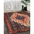 thumbnail image 2 of Ahgly Company Indoor Rectangle Traditional Rust Pink Persian Area Rugs, 5' x 8', 2 of 6