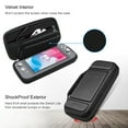 thumbnail image 6 of Fintie Carry Case for Nintendo Switch Lite 2019 - [Shockproof] Hard Shell Protective Cover Bag with 15 Game Card/2 Micro SD Card Slots, Inner Pocket for Switch Lite Console, 6 of 7