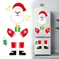 thumbnail image 1 of Christmas DecorationsStickersChristmas Refrigerator Magnet Set Christmas Decoration Refrigerator Snowman. Santa . . Refrigerator Magnet Home Decor.Household stickers, 1 of 9