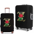 thumbnail image 1 of Luggage Cover Protective Suitcase Trolley Case Dust Cover 18 To 28 Inch Golden Flower Series Pattern Elastic Travel Protective 8Golden flower Z L, 1 of 6