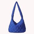 thumbnail image 4 of Bolso Hombro Acolchado para Mujer Bolso Acolchado Suave Informal Bolso Compras (azul), 4 of 9