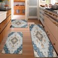 thumbnail image 2 of Kitchen Rugs Sets of 3 Non Slip Washable Kitchen Mats for Floor, Waterproof Kitchen Runner Rug, Floor Mat Carpet for Entryway, Laundry, Sink, Hallway, Bathroom, 2 of 12