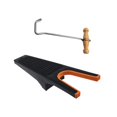 thumbnail image 4 of 2 Piezas Extractor de Botas Herramienta Desmontadora Calzador y Gancho Resistentes Antideslizantes en PP Metal Adecuados para Hombres Mujeres Montar, 4 of 9