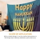 thumbnail image 2 of Tapiz Colgante De Pared De Poliéster, Decoración Del Hogar De Hanukkah, Tapiz Impreso Único Para El Hogar Para Dormitorio, Sala De Estar, Regalo De Fiesta Monstrate HA027037-04, 2 of 6