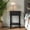 Retro-Black, variant on HLR 25" Mid Century Nightstand Set of 2, Assembled Wood Bedroom End Table with USB Ports and Outlets, Black