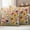 Blue Yellow Wheat, variant on Vintage Spring Floral Outdoor Waterproof Pillow Covers, Summer Botanical Pastoral Flowers Decorative Square Throw Pillowcase Sofa Cushion Sham for Patio/Couch/Chair, 16"x16" 2 Pack