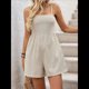 thumbnail image 5 of Mono Corto Holgado de Verano Sin Mangas con Bolsillos para Mujer Albaricoque L, 5 of 10