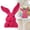 E1_Pink 6.29", variant on SMKE 4Pc Easter Bunny Decorations,Pink Cute Comfortable Fabric Bunny Figurines To Enhance Holiday Spaces,Bunny Stuffed Easter Gift Decor,Plush Decor,Easter Basket Stuffers Party Favors Decor,Retail