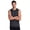 Black Heather, variant on Active Men's Muscle Tee Striated Quick Drying Workout Tank Top
