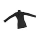 thumbnail image 2 of Vestido ajustado a medida, estilo retro, con accesorios, estilo casual, acanalado, talla 1/6 negro, 2 of 9