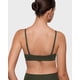 thumbnail image 4 of Bralette INLYRIC Inbarely Triángulo Escote Profundo Verde Oliva XL, 4 of 6