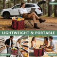 thumbnail image 6 of Collapsible Car Trunk Organizer with Handles 600D Oxford for Car Kitchen and Home Storage, The Beauty Of Roses 13× 10.2×10.8inch, 6 of 6