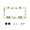 design-1, variant on Cute Cats License Plate Frames for Women Men Car Plate Holder Metal Tag Aluminum Car Accessories Front Rear Plate Decor
