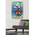 thumbnail image 3 of Pokemon - Alola Region Wall Poster, 22.375" x 34", Framed, 3 of 3