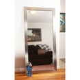 thumbnail image 3 of BrandtWorks Modern Silver Floor Mirror 32" x 66", 3 of 3