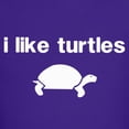 thumbnail image 3 of CafePress - I Like Turtles T Shirt - Dark T-Shirt Kids XS-XL, 3 of 4