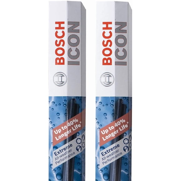 Escobillas de Limpiaparabrisas Bosch 26A18A Juego de 2, Lado del Conductor y del Pasajero