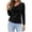 02# Black, variant on Women's Tops Velvet Cowl Neck Top Long Sleeve Blouse Gold Office Wear Evening out Casual Dinner S-2XL