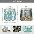 thumbnail image 2 of Yayeee Ashtray with Lid for Cigarette Smokeless Stainless Steel Home Ash Holder, Cartoon Easter Bunny, 2 of 7