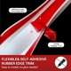 thumbnail image 3 of Protector de bordes Edge Trim de goma con canal en U, 20 pies, blanco, 3 of 7