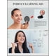 thumbnail image 5 of Set de 24 espejos de maquillaje redondos Compact Mirror Getinbulk, color blanco, 5 of 7