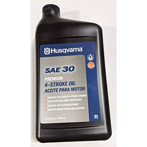 Husqvarna 32 Oz 4 Cycle Sae 30 Mower Engine Oil 593153502 Walmart Com Walmart Com