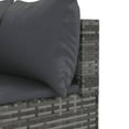 thumbnail image 5 of vidaXL Patio Sofa Set with Cushions Lounge Setting Outdoor Furniture Poly Rattan, 5 of 113